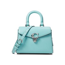 COACH Luxe 세련된 송아지 가죽 새미 탑 핸들 21 50대여자