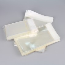 OPP 무지 접착봉투 (200매) 가로 4cm~32cm 악세서리 부품 쿠키 캔디 문구 화장품 의류 빵 보관 포장 비닐백, 30x40+4, 1묶음(200매)