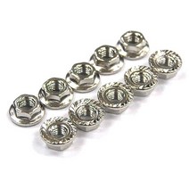 UPGRADE PERFORMANCE UP-FNL004S Stainless Flange Lock Nut M4 (10pcs)