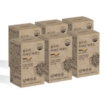 담백하루 플로라 루테인 에센스 DSM 플로라글로 비타민C 비타민E 아연 셀렌, 30캡슐, 500mg, 6개