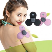 체외충격파치료기 붙이는안마기 홈쇼핑안마기, 블랙