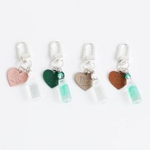 아트박스/폭스타일 [핸드메이드] 하트 드링크 키링
