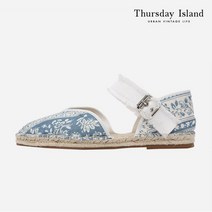 써스데이아일랜드 여성 프린팅 에스파듀 샌들 T212MSE132W _P334987709