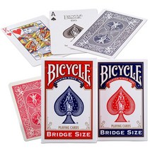 [영번지몰] 정품 바이시클 카드 덱 Bridge size (No.1004995) 색상랜덤