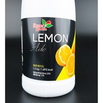 스위트코리아 레몬에이드 베이스 과일원액 1.2kg X 1병, 02_레몬에이드농축액 1.2kg