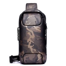 도난방지가방 소매치기방지 방검 가방 크로스백 SUUTOOP 남자 방수 옥스포드 다기능 Crossbody 도난 방지 어깨 메신저 슬링 가슴 팩 남자용