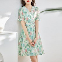 다진 티타임 프랑스식 기품 고정밀 롱 치마 2023