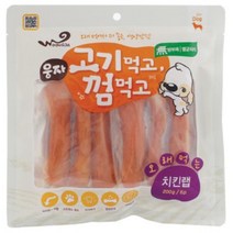 강아지 개껌 웅자 고기껌 치킨 6P, 고기껌치킨6P