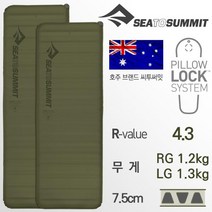 [안전발전소] SEATOSUMMIT 씨투써밋 캠프 플러스 SI RT 자충 매트리스, 캠프 플러스 SI LG RT