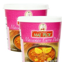매플로이 마사만커리 페이스트 태국즉석카레 간편식 Mae Ploy Masman Curry Paste Large 1000g 2팩
