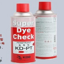 비파괴검사 경도양행 슈퍼 다이체크 KD-PT 침투액 450ml 검사-72394EA, DDM_ 본상품선택