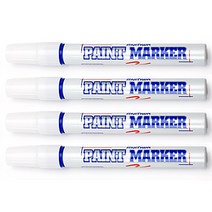 세필 문화 유성 페인트마카 파랑색 청색 칼라 마커펜 화이트매직 생잉크보드마크