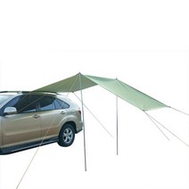 루프 차박 탑 장박 차량용 SUV 텐트 s m l awning 방수 그늘 ultralight awning canopy sunshade 야외 캠핑 자동차 suv mpv 트럭, 300x200cm, 협력사