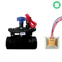전자밸브(네타핌) 도롯 관수타이머 솔레노이드 관수자재 상인농자재, 트랜스 AC24V, 1개