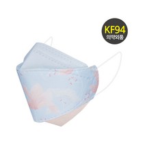오원 KF94 나인 투톤 마스크 (20매) 패션 컬러 디자인 핑크 꽃 하늘색 연예인 명품 국산 일회용 예쁜 숨쉬기편한 귀안아픈, KF94 나인 투톤 12번 20매