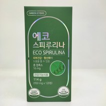 그린스토어 에코 스피루리나 (950mg x 120정), 1개, 950mgx120정