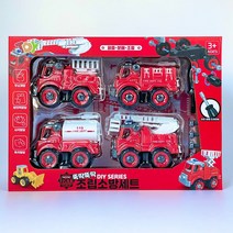 토이앤토이 뚝딱뚝딱 조립소방세트 119소방차 만들기 공구놀이