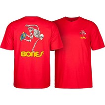Powell Peralta 스케이트보드 스켈레톤 티셔츠 [미국 직배송], XX-Large, Large