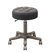 미용보조의자 네일샵 등받이없는 화장대 스텝 바퀴달린 회전, B. 짙은녹색