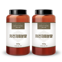 동의한재 차전자피 가루 분말 1kg (500g x 2통), 단품, 단품