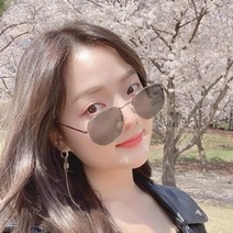 ☆로코스마트☆locosma_여자 데일리 골프 자외선 차단 미러 선글라스 블랙 둥근선글라스 운전용선글라스 동그리선글 패션선글라스 여성골프선글라스_좋아요또만나요good^^b