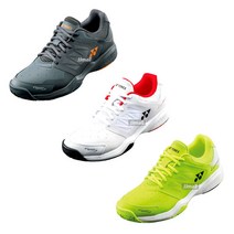 제이제이몰JJ 요넥스 테니스화 남녀공용 파워쿠션 루미오3 다크그레이 라임옐로우 화이트레드 SHT-LU3EX (LUMIO 3) (2022)