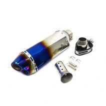 오토바이 배기 파이프 머플러 Pitbike DB Killer for X-adv Cbr PCX 150 125 CB300 Mt09 G310r Sv 650 Xmax 250 Xmax300, [09] G Ak sticker