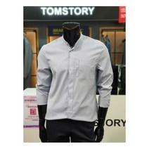 [톰스토리] [W몰 ]폴리 시어서커 헨리넥 여름 셔츠 T192M2911A 27M8