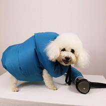 펫드라이룸 휴대용 개 목욕 헤어 드라이어 블로우 백 접이식 개 건조 상자 가방 대형 개 손질 용품 애완견 청소 액세서리, 정장 개 10-20kg