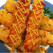 햄버거 후라이드꼬치 통살 코리아타임스퀘어, 후라이드꼬치1.5kg, 1개, 1.5kg