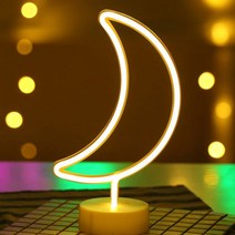 네온램프 무드등 수면등 LED 인테리어소품, 선인장