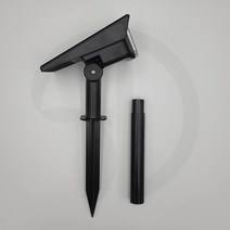 태양광 20LED 정원 진입로 스포트 라이트 테라스 벽 마당 야외조명 솔라 수목후드등, 다색빛