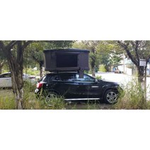 루프탑 텐트 차박 카니발 감성 캐빈 캐스퍼 레이 2인용, L검정에스프레소천2.15x1.27x1.05m