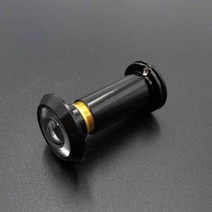 도어 외시경 도어뷰어 현관문 방범 보안 투시경 16mm블랙