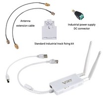 무선 라우터 VONETS 산업용 등급 5G 미니 WiFi 브리지 리피터 AP 비디오 감시 케이블 네트워크 무선, 02 VAP11S-5G_02 Bundle2