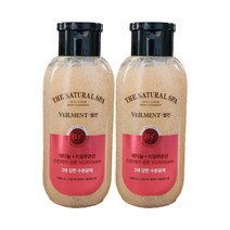 온더바디 벨먼 내추럴 스파 사해소금 블랙로즈 스크럽 바디워시 200ml 2개