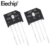 다이오드 브리지 정류기 KBU2510 25A 1000V DIP4 로트당 5 개, 5개