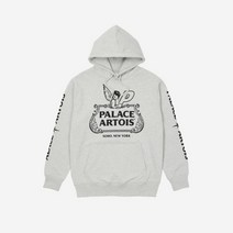 팔라스 x 스텔라 아르투아 첼리스 후드 그레이 말 - Palace x Stella Artois Chalice Hood Grey Marl - l l