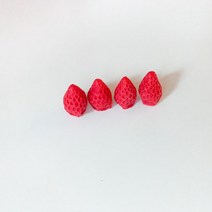 미니 딸기 4구 몰드 과일 실리콘틀