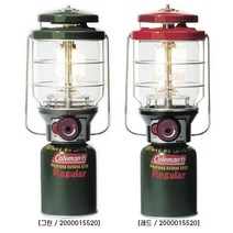 콜맨 노스스타 LP 가스랜턴 감성랜턴 캠핑 그린 레드