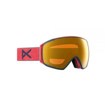 Anon M4S Toric Goggle Bonus Lens MFI Face Mask 스노우고글 보드고글, Coral / Perceive Sunny Bronze, One Size
