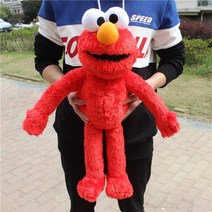 웃는엘모인형 엘모 굿즈 Elmo 세서미 스트리트 애착인형 55cm 사이즈 대형 소프트 봉제 인형