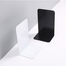 온더칩 L형 북앤드 책지지대 북스탠드 1개, 북앤드1P(화이트)