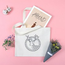 국산 에코 캔버스백 기본형 36_30 학교 단체 인쇄제작 (100개이상 실크1도인쇄 무료)