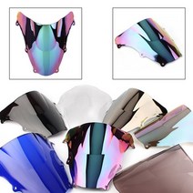 스즈키 SV650 용 윈드 실드 더블 스크린 오토바이 액세서리 페어링 디플렉터, 02 Iridium