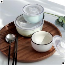 맞벌이부부 고온소성 깔끔한디자인 자취생 찬통4종세트 찬통4P, 파스텔가든 찬통4P