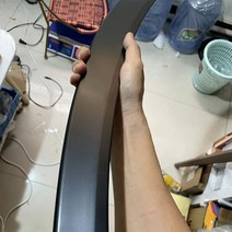 테슬라 모델 Y 카본 블랙 유약 자동차 스포일러 3D 압출 블로우 몰딩 F-HD 수리, matte back