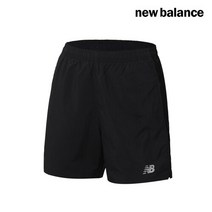 뉴발란스 엑셀러레이트 5인치 반바지 (MS93187-BK)
