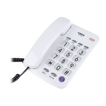 HP-210 가정 사무용 유선전화기 단축다이얼3개 온후크