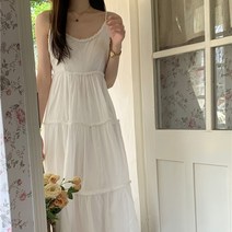 쏭포유 레이스 스티치 휴양지원피스 2color